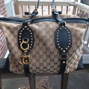 Gucci Beige and Black Women's Bag
